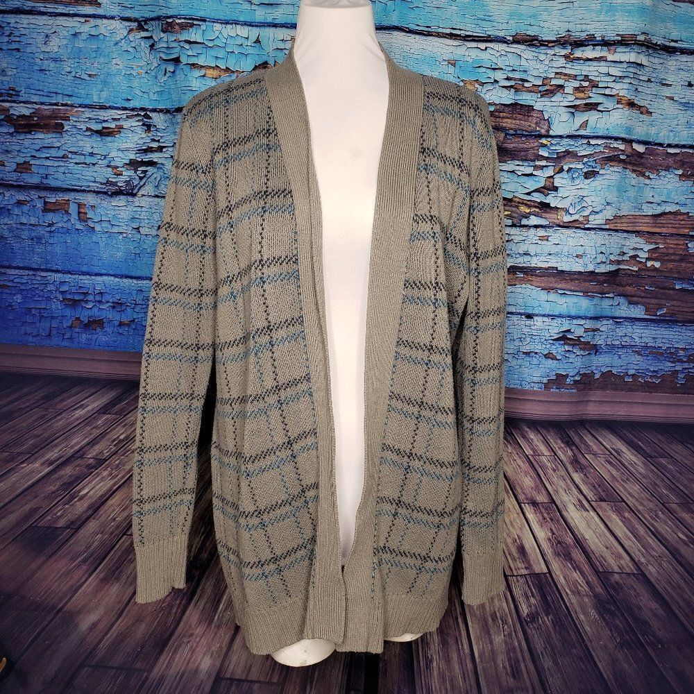 Natural Reflections open front cardigan Large